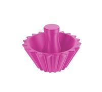 Assistente a cono per filtro da caffè per caffè preparato a mano, il design a coste garantisce una corretta aderenza alla parete della tazza del filtro, centro cavo fai da te per decorazioni creative