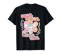 Assistente Ai Farmaci Pills Skills & Good Will Maglietta