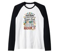 Assistente attività Rockin' It Senior Care Professional Maglia con Maniche Raglan
