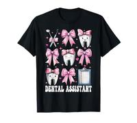 Assistente Dentale Igienista Dentista Dente Ragazza Mamma Maglietta