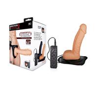 Assistente di erezione 2 Vibrazione Hollow Strap-On-(fpbn003a00-001)