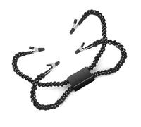 Assistente di saldatura portatile con base antiscivolo e braccio flessibile, adatto per hobbisti fai da te dettagliati lavori di elettronica artigianali