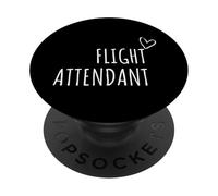 Assistente di volo Amante Uomini Donne Equipaggio Compagnia Aerea Aviazione Bambini PopSockets PopGrip Adesivo