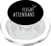 Assistente di volo Amante Uomini Donne Equipaggio Compagnia Aerea Aviazione Bambini PopSockets PopGrip per MagSafe