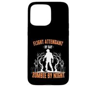 Assistente di volo di Day Zombie by Night Divertente Halloween Custodia per iPhone 15 Pro Max