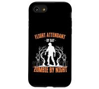 Assistente di volo di Day Zombie by Night Divertente Halloween Custodia per iPhone SE (2020) / 7/8