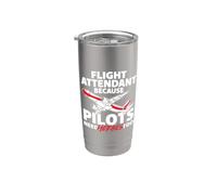 Assistente di volo Equipaggio di cabina Aereo Aviazione Hostess aerea Bicchiere termico in acciaio inox doppia parete