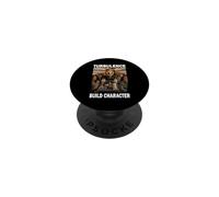 Assistente di volo Golden Retriever Turbulence Build Charact PopSockets PopGrip Adesivo
