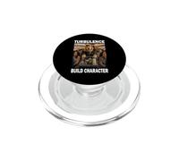 Assistente di volo Golden Retriever Turbulence Build Charact PopSockets PopGrip per MagSafe