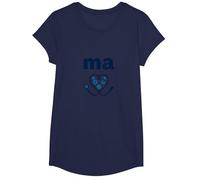 Assistente Medico: MA Che Fa sembrare i Medici di Buon Umore Maglietta, Ragazze, Navy, M
