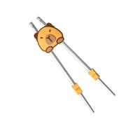 Assistente per bacchette - Strumento pratico per imparare in silicone 3x3,5 cm, connettore riutilizzabile lavabile Set per allenatore capibara, attacco a clip per guida per l'addestramento alimentare