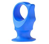 Assistente per spazzolino da denti per cuccioli, in silicone, 3,4 x 5,7 cm, aiutante per spazzolino da denti per cani, protezione per le dita per la cura 'igiene degli animali domestici e uso