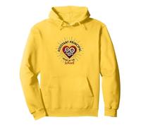 Assistente Principale: Cuore della Scuola Felpa con Cappuccio, Unisex per Adulti, Limone, M