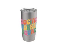 Assistente sociale Bicchiere termico in acciaio inox doppia parete