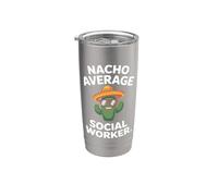 Assistente sociale Bicchiere termico in acciaio inox doppia parete