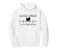 Assistente Sociale I'll Be There for You/Lavoro Sociale MSW Grad Felpa con Cappuccio