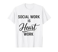 Assistente Sociale Lavoro Cardiaco/Assistente Sociale Apprezzamento Advocate Maglietta