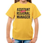 Assistente To The Regionale Manager - T-Shirt - Ufficio Divertente USA
