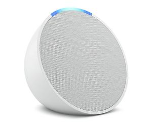 ASSISTENTE VOCALE AMAZON Echo Pop (1. Gen.), Bluetooth, Bianco Ghiaccio