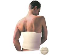 Assistica® Fascia Calda Lombare e Vita, Pancera Elastica Contenitiva in Cotone e Lana, Cintura Termica Scalda per Mal di Schiena, Renale, Radicolite, Nevralgia (XXX-Large)