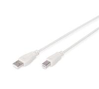 ASSMANN ELECTRONIC AK-300102-030-E CABLE USB 3 M 2.0 USB A USB B BEIGE