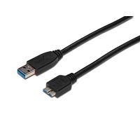 ASSMANN Electronic AK-300116-010-S cavo USB 1 m USB A Micro-USB B Nero