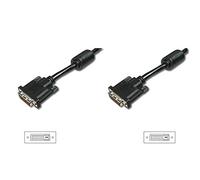 ASSMANN Electronic DVI 2.0m cavo DVI 2 m DVI-D Nero