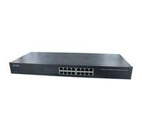 PLANET - FNSW-1601, IEEE 802.1p, IEEE 802.3, IEEE 802.3u, IEEE 802.3x, No gestito, Fast Ethernet (10/100) , 1U, Nero, 50/60 Hz - SPEDIZIONE GRATUITA
