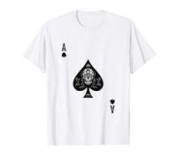 Asso di picche che gioca a poker con le carte da gioco Maglietta