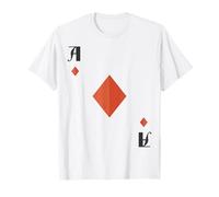 Asso di Quadri, Mazzo di Carte, Costume di Gruppo per Maglietta