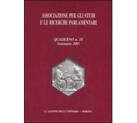Associazione per gli studi e le ricerche parlamentari. Vol. 18: Seminario 2007