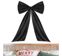 Associazioni di Natale - 25.59x41.34 pollici Cravatta a nastro Xmass, fiocco di Natale con streamer lunghi, cravatta per ghirlande per porte | Per le scale a parete con sfondo per il contesto dei sogg