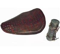 Assolo Sedile Sella & Molla Con Strumento Rollio Borsa Per Harley Mannaia Bobber