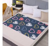 Assorbente mestruale riutilizzabile e impermeabile, protettore di materasso lavabile, adatto per donne durante il ciclo mestruale, incontinenza, bagnamento del letto, adulti e anziani L,M,S,50*70 cm,G