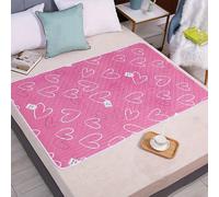 Assorbente mestruale riutilizzabile e impermeabile, protettore per materasso lavabile, adatto per donne durante il ciclo mestruale, incontinenza, bagnamento del letto, adulti e anziani L,M,S,30*40 cm,