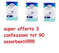ASSORBENTE TENA RETTANGOLARE - BARRIERA - ASSORBENTI RETTANGOLARI 30pcs tot 90pz