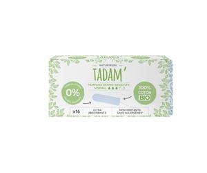 Assorbenti interni in cotone biologico TADAM Dermo sensitive, normali, 16 pezzi