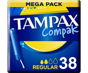 Assorbenti Interni Regolari Tampax Compak 38 unidades