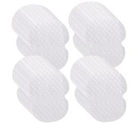 Assorbenti per ascella, usa e getta, 100 pezzi, bianchi, per donne e uomini, comodi, non aromatizzati, non visibili