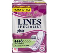 ASSORBENTI PER INCONTINENZA LINES SPECIALIST LADY 4 NORMAL 10 PEZZI