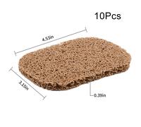 Assorbenti salvasapone antiscivolo per portasapone set 6 tamponi sollevabili in