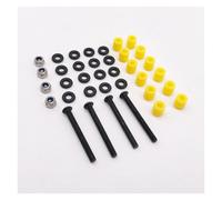 Assorbimento Column - Standoff anti-vibrazione per F4 F7 F405 Flight Controller, Rubber Damping Isolation Mounts for RC FPV Drone Stack, Vibration Reduction Fixing Screws for Flying Tower (M3 x 25