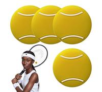 Assorbimento delle racchette da tennis, vibrazione per racchetta da tennis, 4 ammortizzatori in silicone morbido per racchette da squash, facile installazione da tennis, isolamento delle vibrazioni