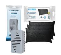 Assorbiodori per frigorifero Wessper Fresh e 3 cartucce