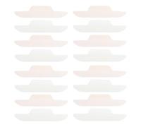 Assorbisudore per Colletto Camicia, 24 Pezzi Ultra Sottili | Tessuto Non Tessuto, Carta e Pe, Curva Discreta, Usa e Getta, per Collo, Cappello, Collo Camicia e Riunioni