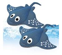 Assorbitore di feccia di vasca idromassaggio da 2 pc, assorbimento di feccia di piscina riutilizzabile con una mano di aspirazione, detergente per vasca idromassaggio efficiente per olio di piscina e