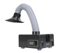 Assorbitore di fumo di saldatura, rimozione del fumo, assorbitore antifumo, 150 W, di filtraggio a 3 stadi, 7000 giri/min, ferro elettrico, aspiratore fumo di saldatura (spina UE)