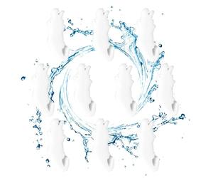 Assorbitore per schiuma da piscina - Set di spugne per la rimozione 'olio, pacchetto di scrub per la pulizia liquida | raccolta dei grassi di manutenzione filtranti Strumento