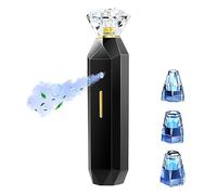 Assorbitore testa nera | USB Pore Cleaner Electric Dark Spot Remover per viso - Detergente per pori elettrico con 3 sonde, esfoliante per viso, rimozione di macchie scure con 4 potenze di
