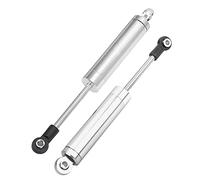 Assorbitori di ammortizzatori RC in lega di alluminio ad aluminio ad aluminazione incorporato incorporato per gli ammortizzatori a molla per Slash 2WD auto RC 2pcs 112 mm (Argento)